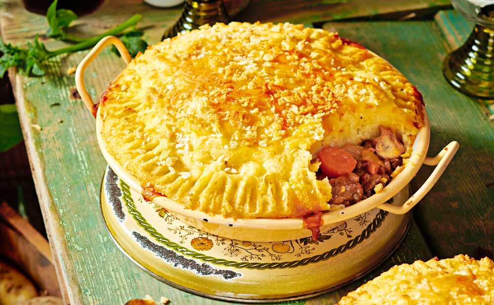 Shepherd&amp;#39;s Pie mit Linsen • Rezept • GUSTO.AT