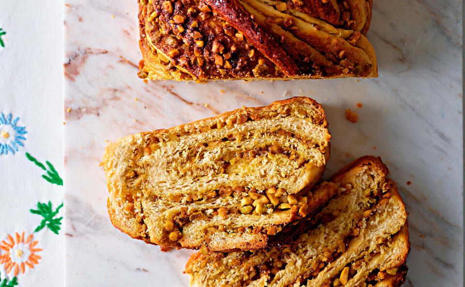 Burgenländischer Pistazienstollen