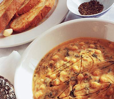 Zuppa di ceci - Kichererbsensuppe