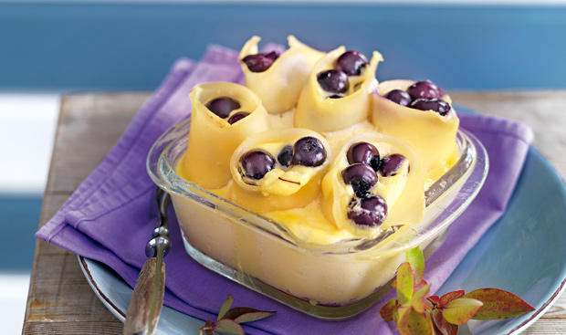 Cannelloni mit Beeren