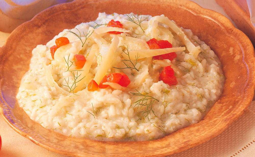 Fenchel Risotto Mit Paradeisern Rezept Gusto At